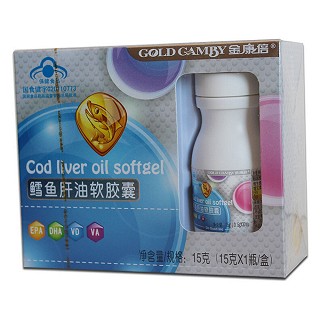 金康倍鳕鱼肝油软胶囊(仙乐)