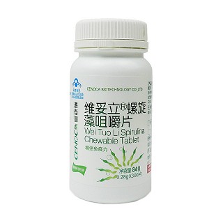 善有加 维妥立r螺旋藻咀嚼片(仙乐)