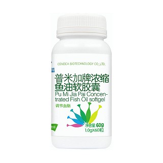 善有加 普米加牌浓缩鱼油软胶囊(仙乐)