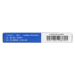 乳酸左氧氟沙星片(0.1g*6s*2板)