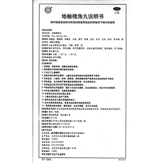 地榆槐角丸(9g*10s)