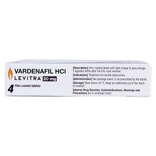 盐酸伐地那非片(20mg*4片/盒)