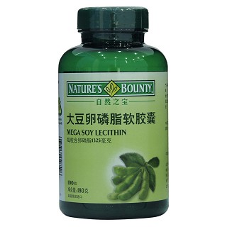自然之宝大豆卵磷脂软胶囊(natures)