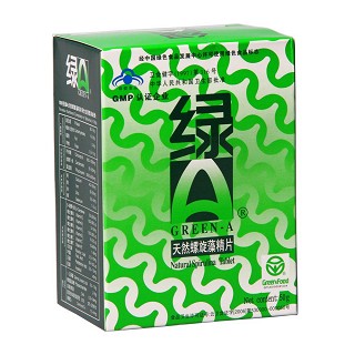 绿a天然螺旋藻精片(绿a)