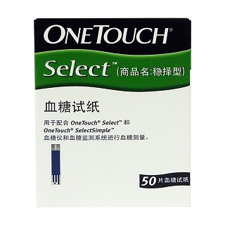 稳择型血糖试纸50片(强生)