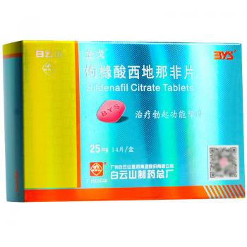 枸橼酸西地那非片(金戈)