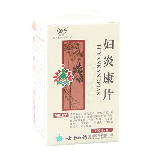 妇炎康片(0.25g*100s)
