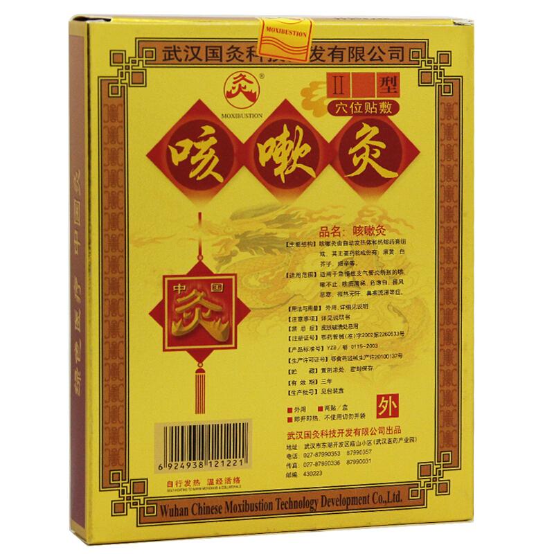中国灸咳嗽灸II型价格