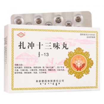扎冲十三味丸(阜药)