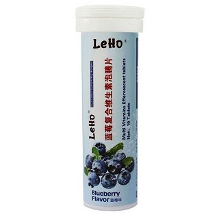 leho蓝莓复合维生素泡腾片(经济特尔康)