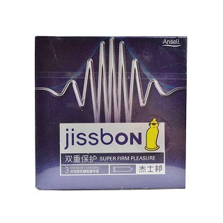 杰士邦双重保护3只装(innolatex)