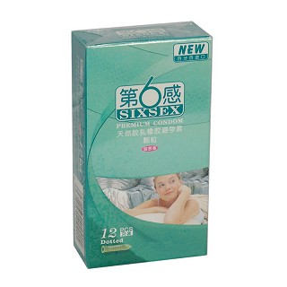 第6感天然胶乳橡胶避孕套(菠萝香)