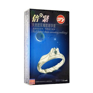 倍力乐倍紧天然胶乳橡胶避孕套(恒保健康)