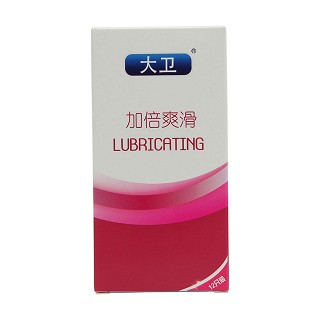 名流天然乳胶橡胶避孕套(大卫系列-加倍爽滑)