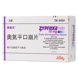 奥氮平口崩片(再普乐)