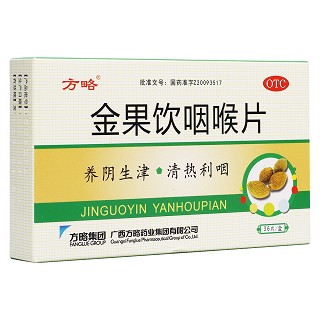 金果饮咽喉片(方略)