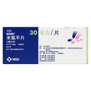 米氮平片价格
