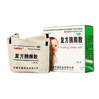 复方胰酶散(0.3g*12袋)