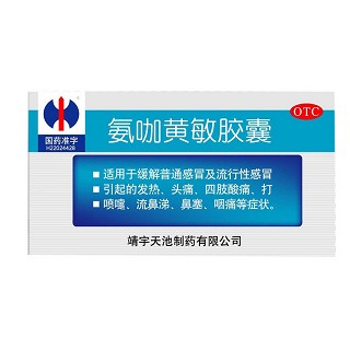 氨咖黄敏胶囊(靖宇天池)