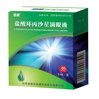 盐酸环丙沙星滴眼液(集安益盛)