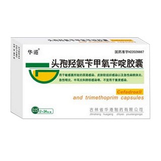 头孢羟氨苄甲氧苄啶胶囊(华港)