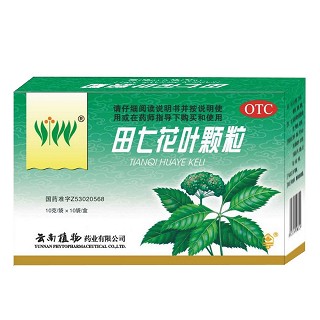 田七花叶颗粒(植物)