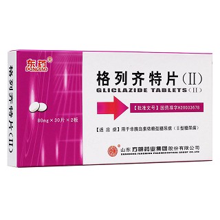 格列齐特片(Ⅱ)(东药)