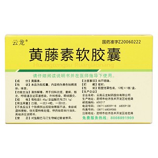 黄藤素软胶囊(云龙)