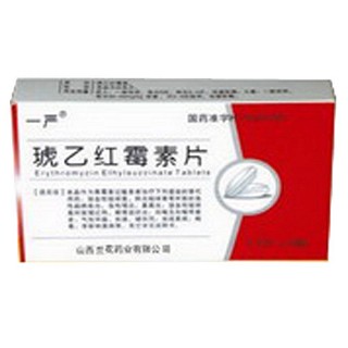 琥乙红霉素片(兰花)