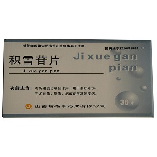 积雪苷片