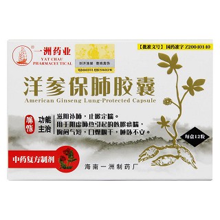 洋参保肺胶囊价格