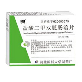 盐酸二甲双胍肠溶片(医科大)