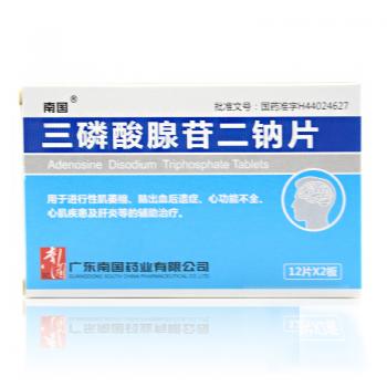 三磷酸腺苷二钠片(南国)