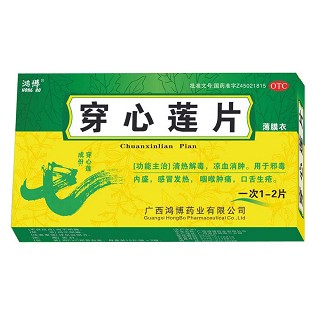 穿心莲片(鸿博)