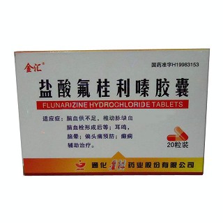 盐酸氟桂利嗪胶囊(金汇)