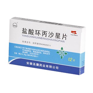 盐酸环丙沙星片(圣鹰)