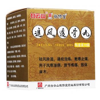 追风透骨丸(敬修堂)