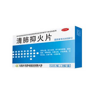 清肺抑火片(云河)