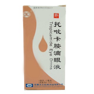 托吡卡胺滴眼液(杏辉天力)