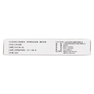 龙血竭片(0.4g*24s)