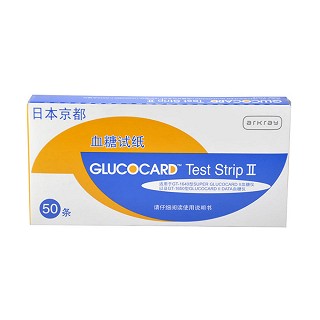 京都血糖试纸glucocard(爱科)
