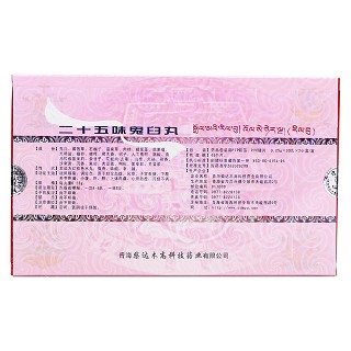二十五味鬼臼丸(0.25g*60丸/盒)