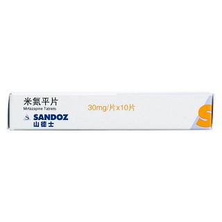 米氮平片(30mg*10片/盒)
