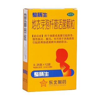 地衣芽孢杆菌活菌颗粒(整肠生)