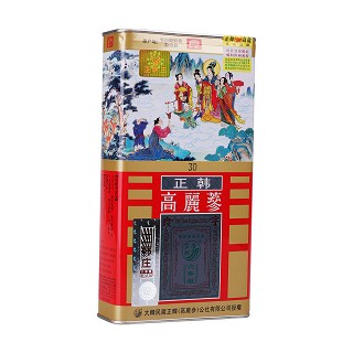 正韩高丽参良字30支150g(铁盒)