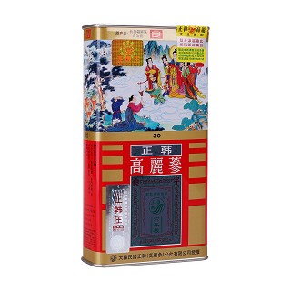 正韩高丽参良字40支37.5g(铁盒)