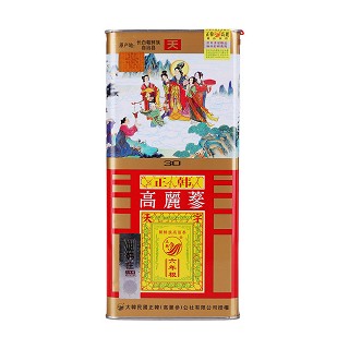 正韩高丽参天字30支600g(铁盒)