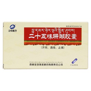 二十五味珊瑚胶囊价格