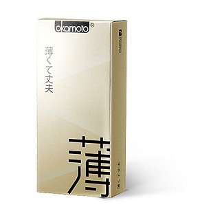 冈本 ok透薄安全套6只装 日本原装进口超薄避孕套(冈本)