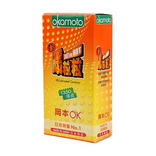 冈本 ok超薄暖粒粒颗粒10只装安全套 情趣避孕套(冈本)